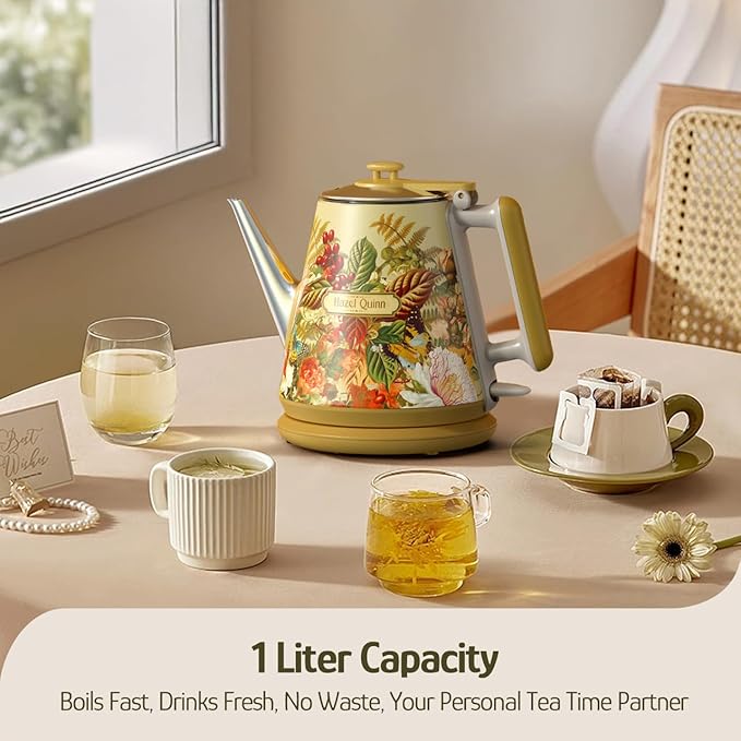 Hazel Quinn Retro X Eduardo Recife Collaboration Electric Kettle- 1 Litres / 34 - Image 3