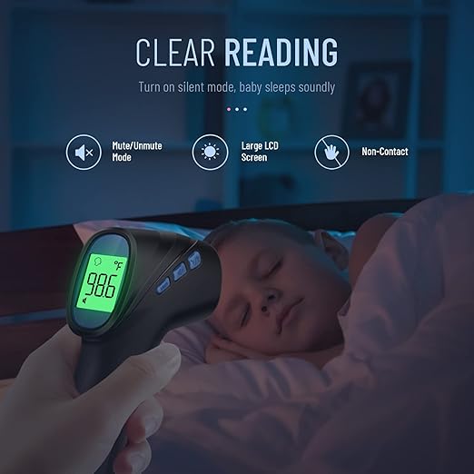 Forehead Thermometer for Adults and Kids, Digital Infrared Thermometer - Image 5