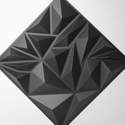 Art3d 33-Pack 3D Wall Panels for Interior Wall Decor, Modern Diamond Textured - Image 9