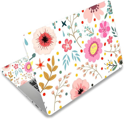 Laptop Skin Sticker Decal, Decorative Waterproof, Flower Plants by ToLuLu