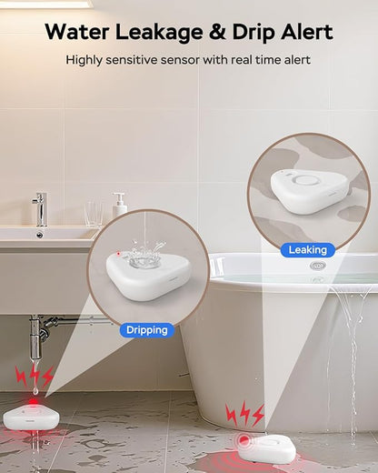 Water Alarm Leak Detector, Water Leak Detectors - Image 3