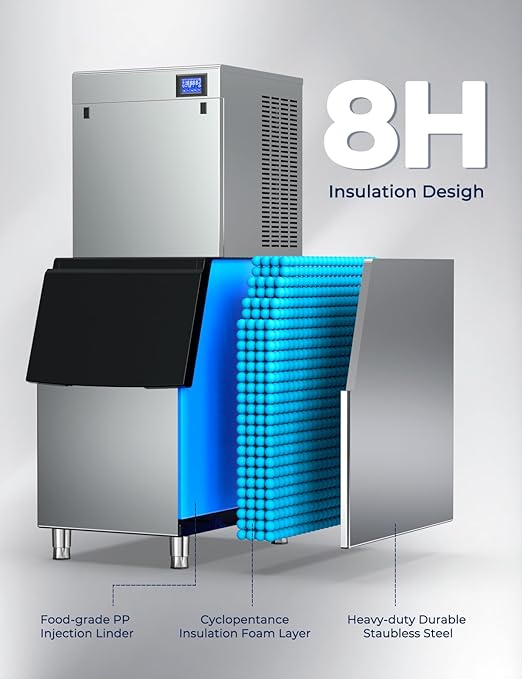 550 lbs/24H Commercial Ice Maker - Image 5