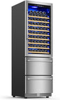 24 Inch Wide Wine and Beverage Refrigerator by Velivi