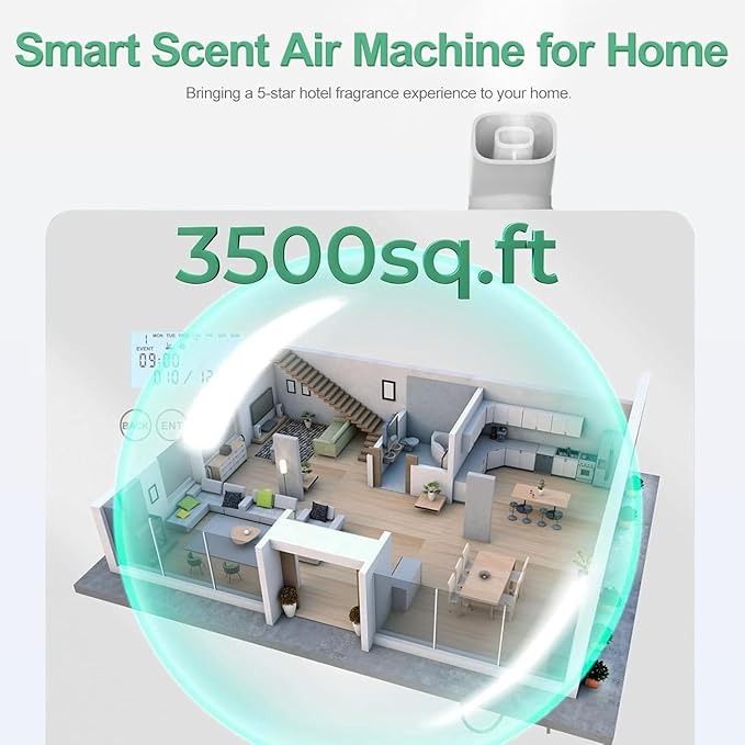 2025 Upgraded 3500 Sq.Ft Smart Scent Machine - Image 3