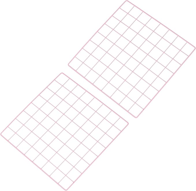PATIKIL 16"x16" Wire Grid Panel, 2 Pack Board Photo Pictures Memo Display Grid by PATIKIL