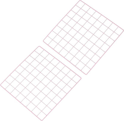 PATIKIL 16"x16" Wire Grid Panel, 2 Pack Board Photo Pictures Memo Display Grid by PATIKIL