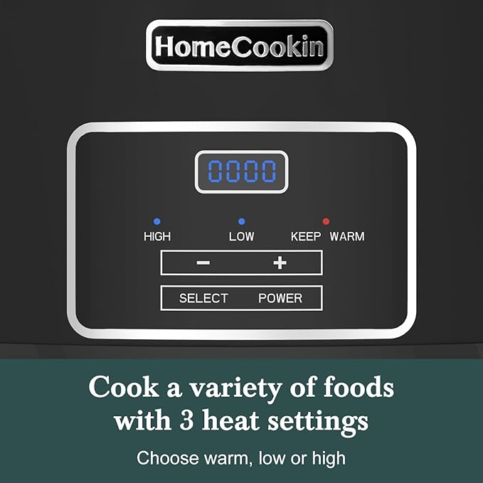 HOMECOOKIN 8-Quart Programmable Slow Cooker - Image 5