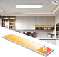 Mcacggo 12-Pack 1x4 LED Flat Panel Light Surface Mount, 3000K/4000K/5000K by Mcacggo