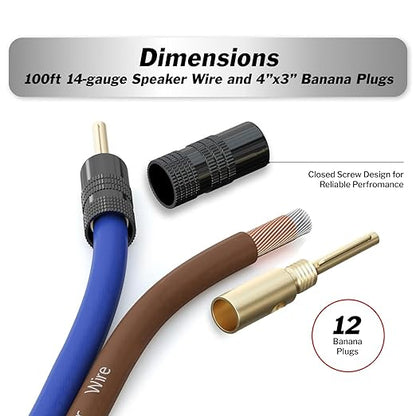 InstallGear 100ft 14 Gauge Speaker Wire - Image 3