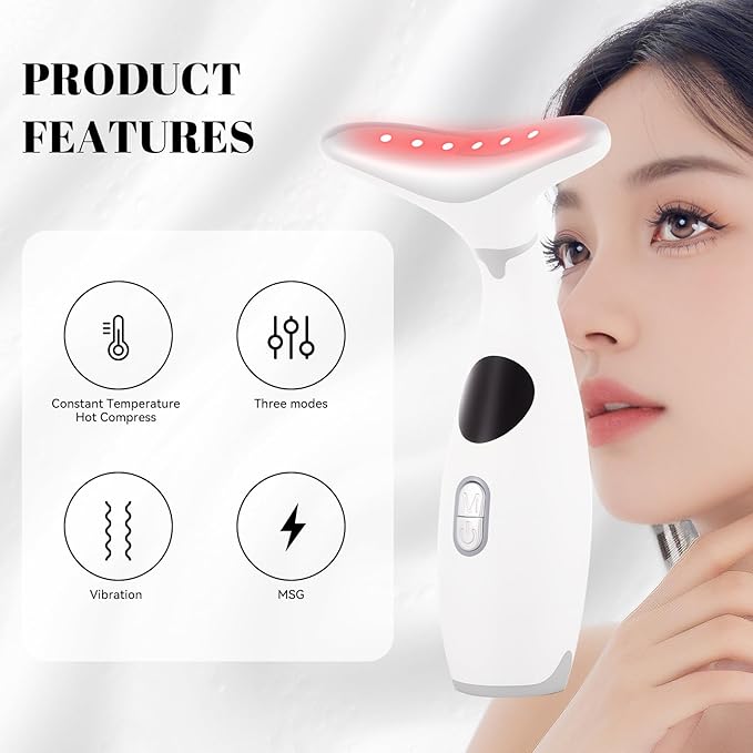 Sveekery Facial Sculptor with Red Light Therapy, Microcurrent & Vibration - Image 3