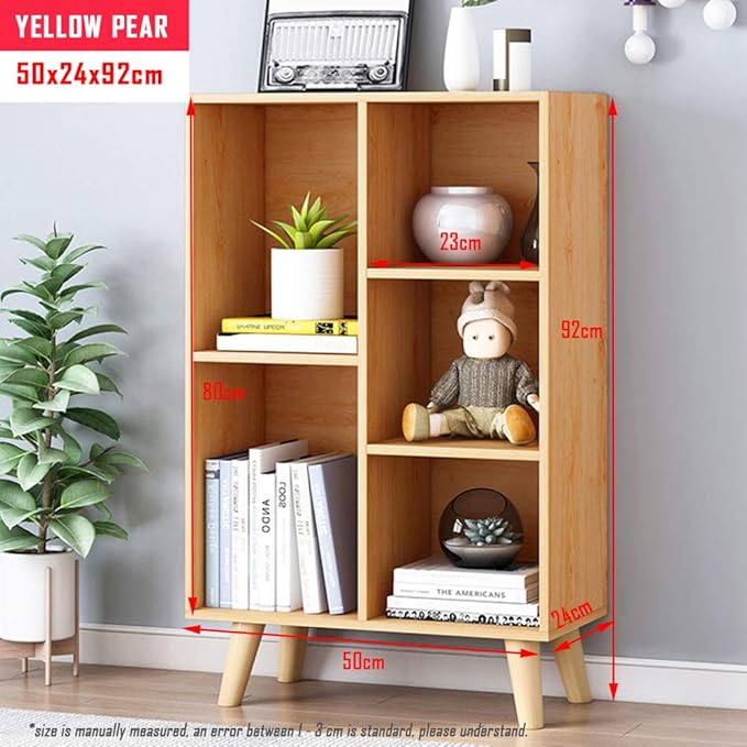 IOTXY Wooden Open Shelf Bookcase - Image 2