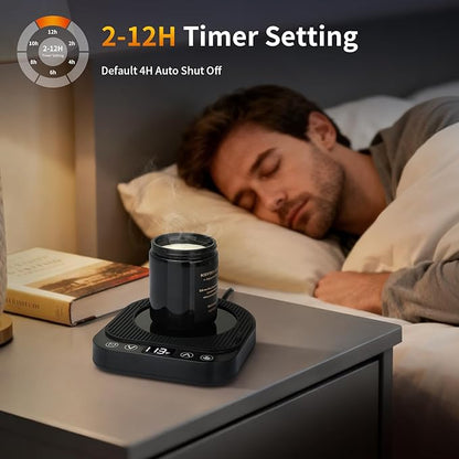 Smart Coffee Mug Warmer, 50W Fast Heating Coffee Warmer - Image 5