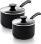 Cook N Home Nonstick Sauce Pan Set 1Qt and 2Qt by CookNHome