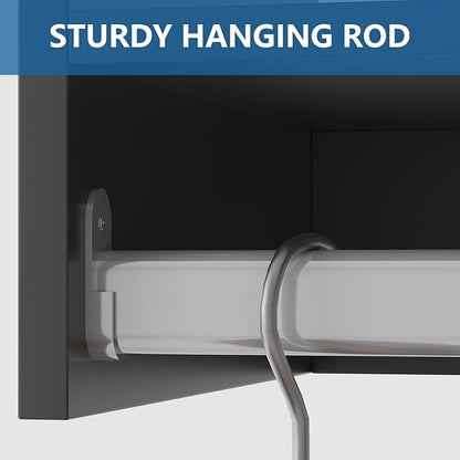 Modular Closet System, Wood Tower Closet Storage - Image 5