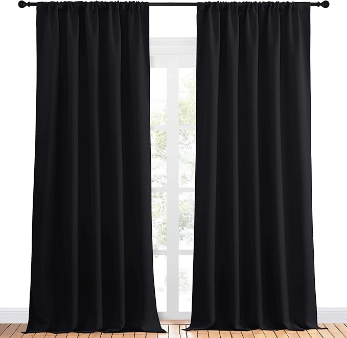 NICETOWN Black Out Window Curtains - Image 2