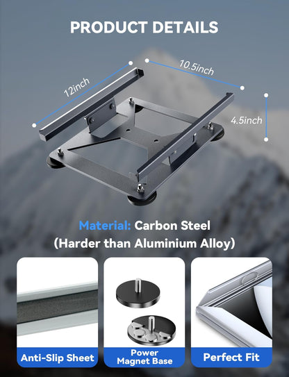 vehiker starlink mini mount magnetic, 30° adjustable car, view 9