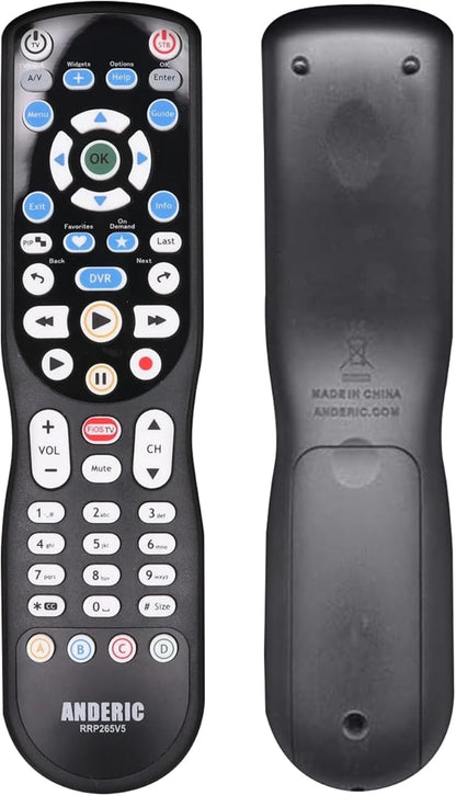 ANDERIC RRP265V5 Replacement Remote Control Compatible by Anderic