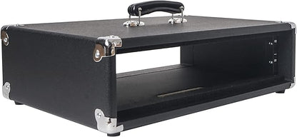 Sound Town Vintage 2U Amp Rack Case, 12.5" Depth - Image 6