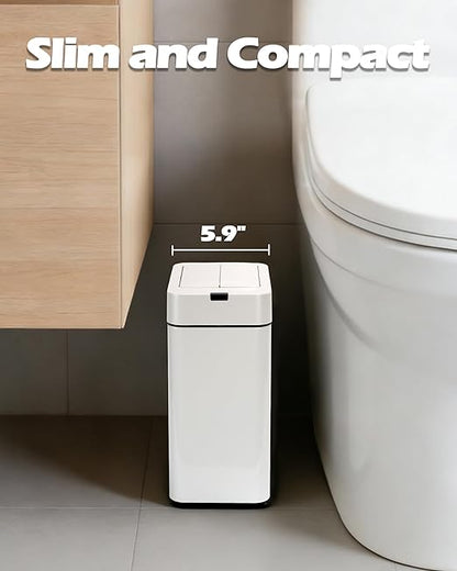 ELPHECO Bathroom Trash Can - Image 6