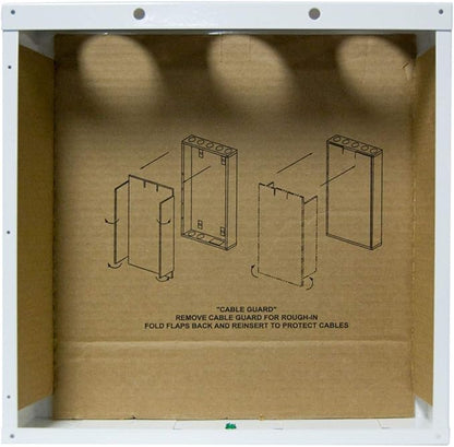 Legrand - OnQ 14 Inch Cable Management, In-Wall 20-Gauge Media Box, Structured - Image 12