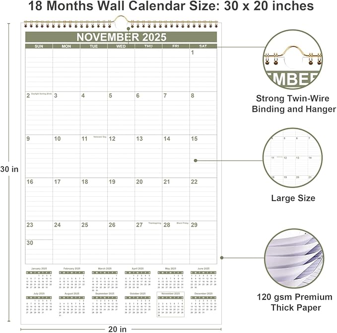 2026 Wall Calendar - Image 3