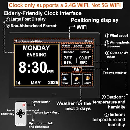 FEYBYLA 2025 New Digital Clock - Image 2