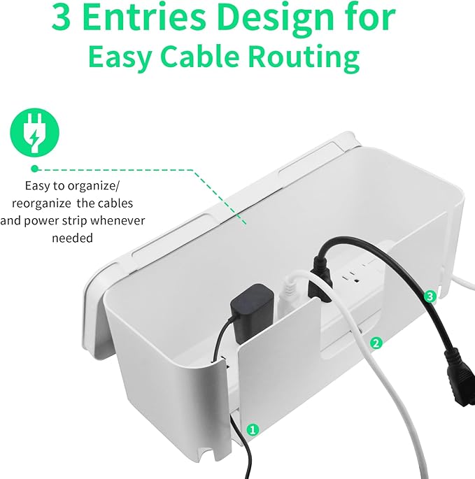 Cord Organizer Box, Cable Hider - Image 2