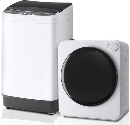 Compact Washer and Dryer Combo Set, 2.0 Cu.Ft Full-Automatic Washing Machine by Stopsad