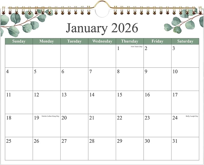 Calendar 2026 - Wall Calendar 2026-2027 from January 2026 to June 2027 by Runtioval
