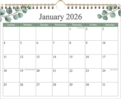 Calendar 2026 - Wall Calendar 2026-2027 from January 2026 to June 2027 by Runtioval