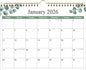 Calendar 2026 - Wall Calendar 2026-2027 from January 2026 to June 2027 by Runtioval
