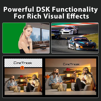 Cinetreak C2 HDMI 5.5 Inch Screen Multi-Format Professional PTZ Control Video - Image 5