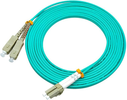 Jeirdus 1Meter 3ft LC to SC Duplex 50/125 10G OM3 Multi-Mode Fiber Optic Cable - Image 3