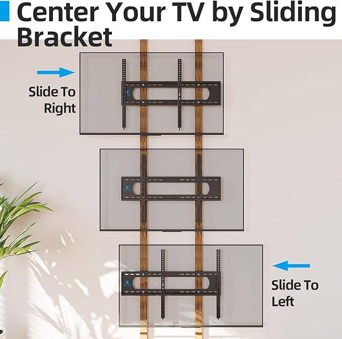 85 86 98 100 inch Heavy Duty TV Wall Mount - Image 7