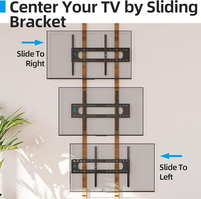 85 86 98 100 inch Heavy Duty TV Wall Mount - Image 7