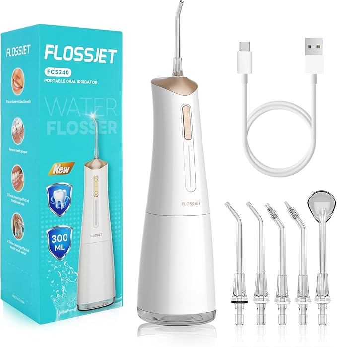 FlossJet Water Dental Flosser Cordless Oral Irrigator - Image 7