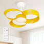 FANX 22 Inch Ceiling Fan with Light and Remote, Quiet DC Motor, Dimmable LED by FANX