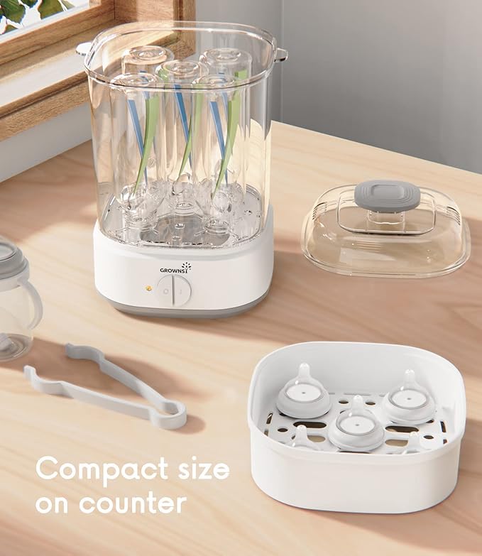 Bottle Sterilizer, Baby Bottle Steam Sterilizer, Electric Baby Bottle Sanitizer - Image 4