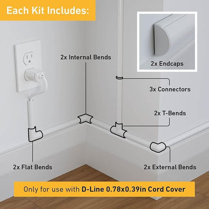 D-Line Cord Cover Accessory Pack - Image 2