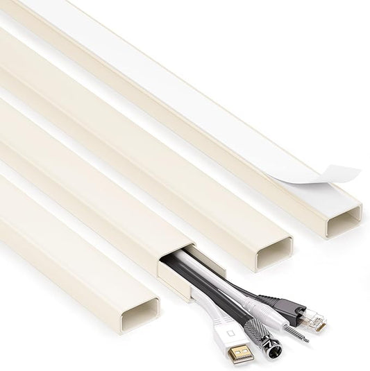 66in Large Wire Hiders for TV on Wall for 3-4 Cords by ZhiYo