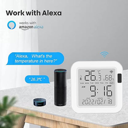 WiFi Temperature Humidity Monitor: Upgraded Smart Temperature and Humidity - Image 5