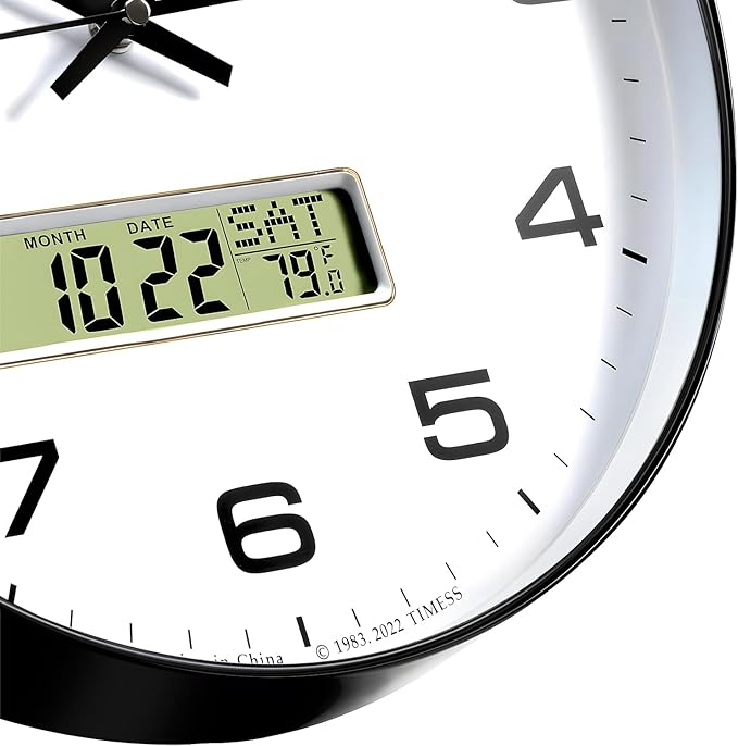TIMESS Wall Clock, Ideal Modern Home, Office Decor - Image 3