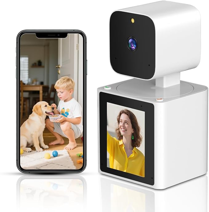 Home Security Camera Indoor, Pet Camera, 1080P Dog Camera by Welcome