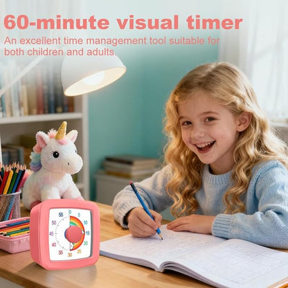 MEPHILIMIA Visual Timer for Children, 60 Minute Countdown for Classroom - Image 4