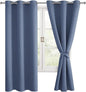 Hiasan Blackout Curtains for Bedroom, 42 x 63 Inches Length by Hiasan