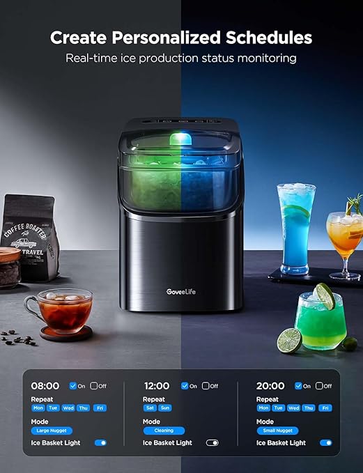 GoveeLife Smart Ice Maker Countertop, Portable Ice Machine - Image 9