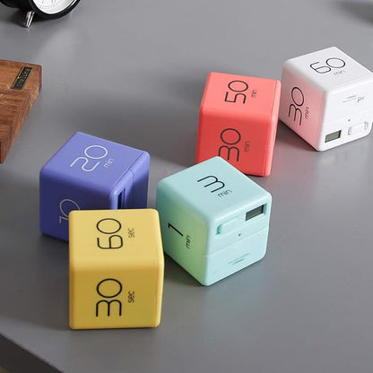 mooas Cube Timer, Timers Cube Flip Block Timers Productivity Gravity Sensor - Image 7
