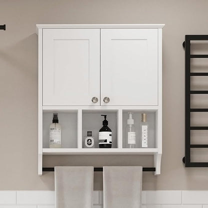 Bathroom Medicine Cabinet, Bathroom Cabinet Wall Mounted Over-The-Toilet - Image 7