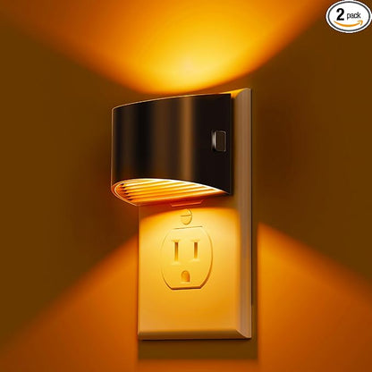 L LOHAS LED Night Light 2 Pack, Night Lights Plug into Wall, Dusk to Dawn by LLOHASLED