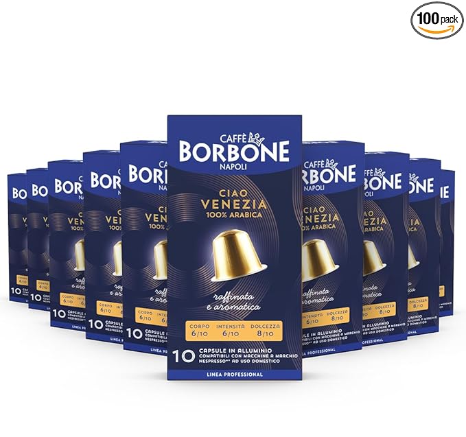 Caffè Borbone Ciao Venezia Aluminum Capsules Compatible by Caff%C3%A8BorboneAmerica